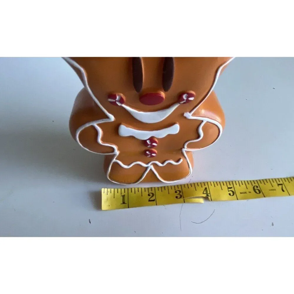 DISNEY Minnie Mouse Christmas Gingerbread Soap Lotion Dispenser With Pump‎ NEW